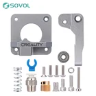 Оригинальный металлический серый экструдер MK8, блок из алюминиевого сплава для экструдера Bowden, Филамент 1,75 мм для фотографий3 Proфотографий10SS4S5