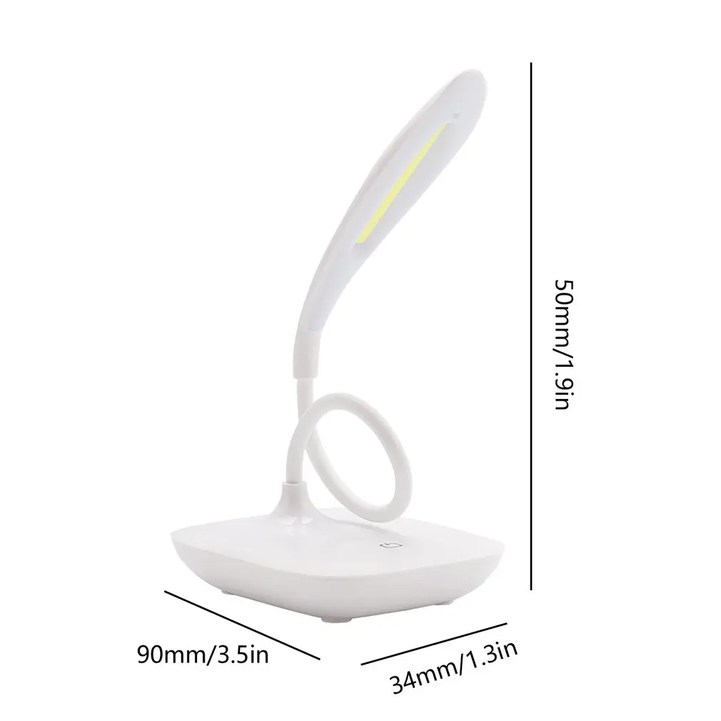 

Foldable LED Desk Lamp Portable Eye Protection Lamp USB and Battery Powered Night Light Reading Lighting Home Table Lamp
