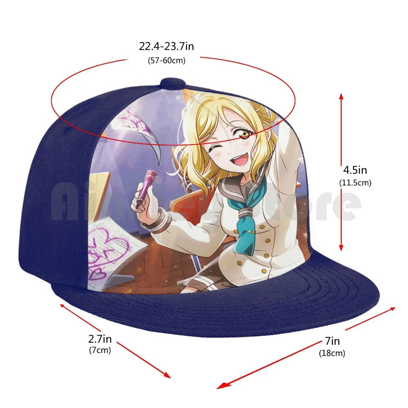 

Love Live! Mari Ohara Teacher Ur Baseball Cap Unisex Mesh Casual Print Adjustable Love Live Llsif Llsip Mari Ohara Muse Aqours