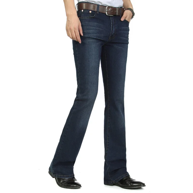 Мужские облегающие джинсы Idopy в деловом стиле со средней посадкой