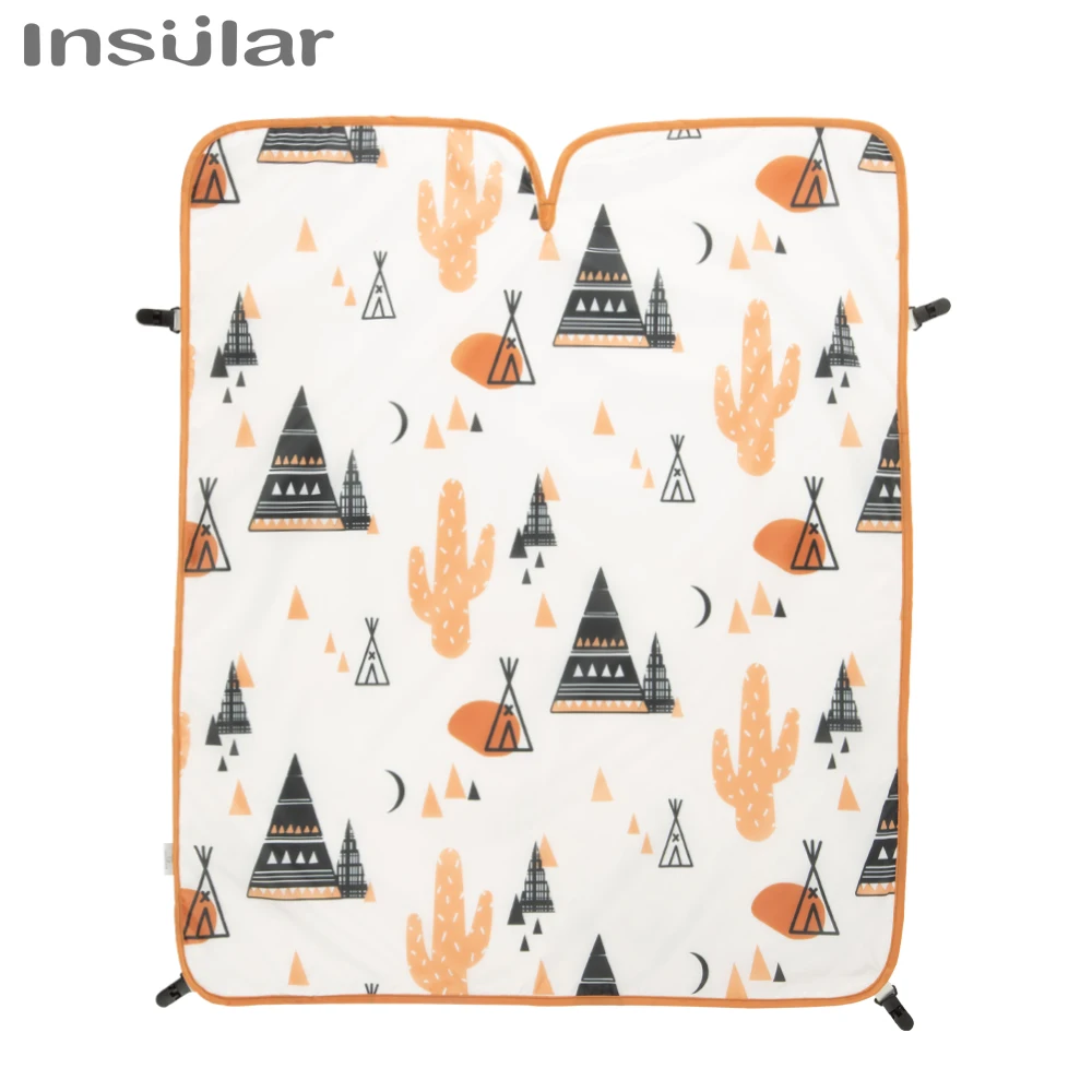 Одеяло детское водонепроницаемое супермягкое для новорожденных на