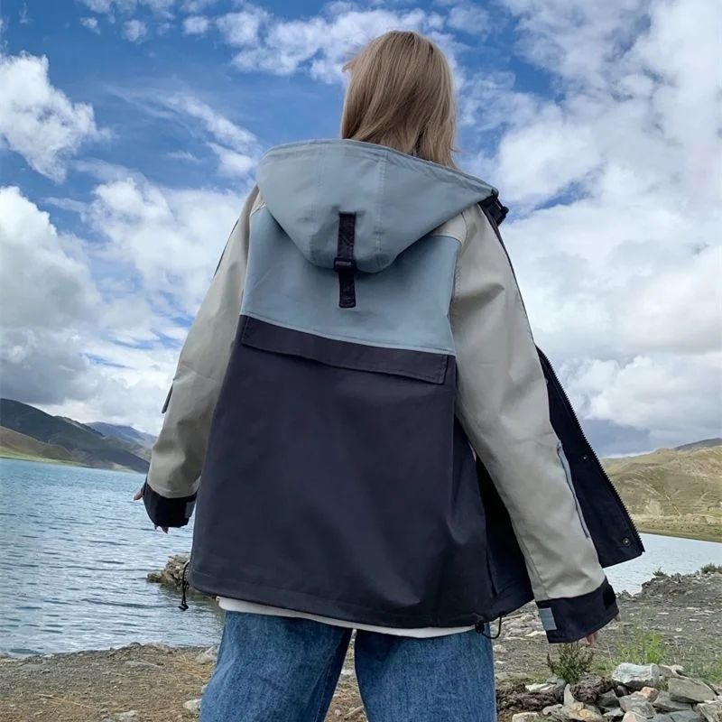 Осенняя куртка-бомбер для женщин и мужчин пальто куртки Harajuku размера плюс