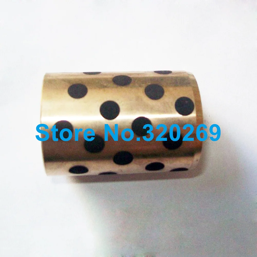 1PC JDB Oilless Impregnated Graphite Brass Copper Self Lubricant Embedded Bronze Bearing Bush ID 16MM 16X20X15 16X20X20 16X20X30 - купить по