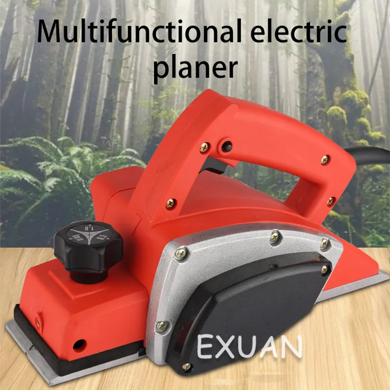 

Multifunctional woodworking electric planer portable woodworking electric planer household small mechanical push planer