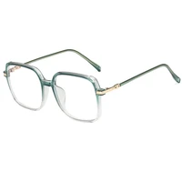 2021 big square frame eyewear female anti blue light gasses men eyeglasses women shades oculos gafas male