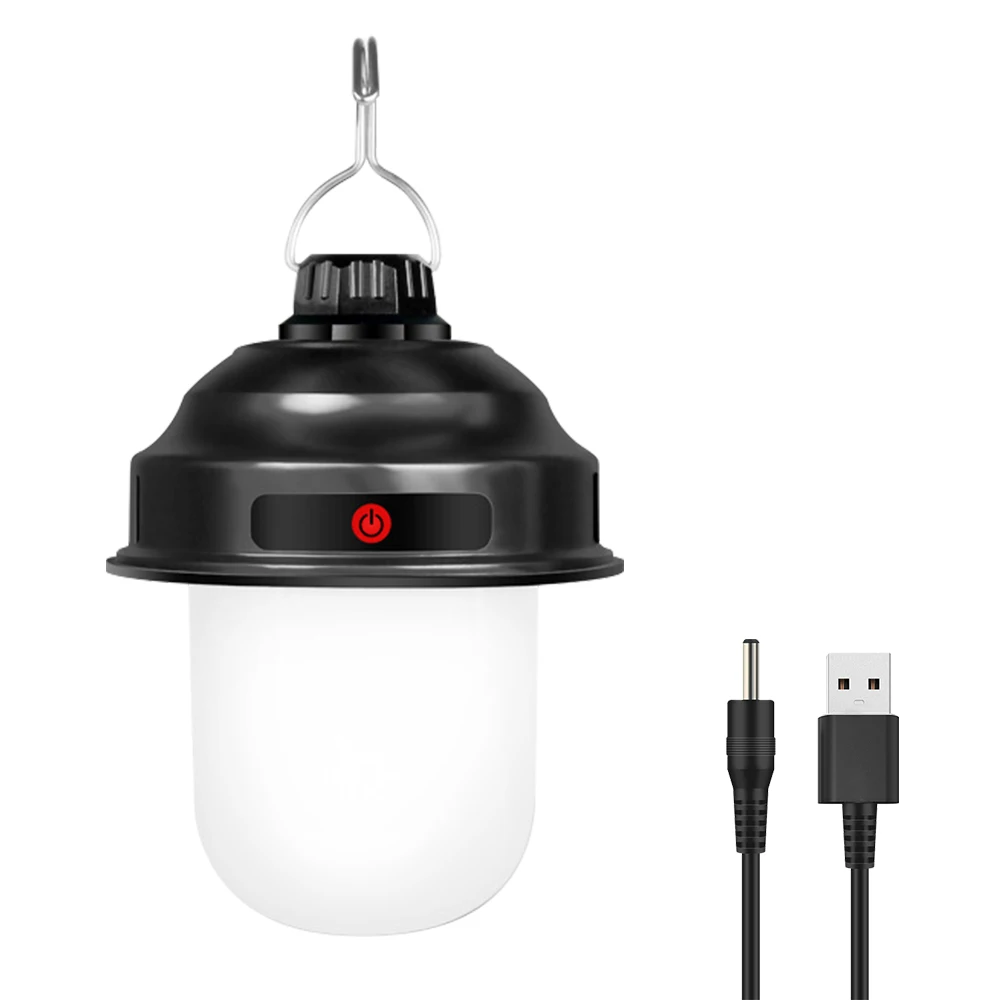 BORUiT Новинка Портативный IPX6 Водонепроницаемый USB Перезаряжаемый аварийный ночной