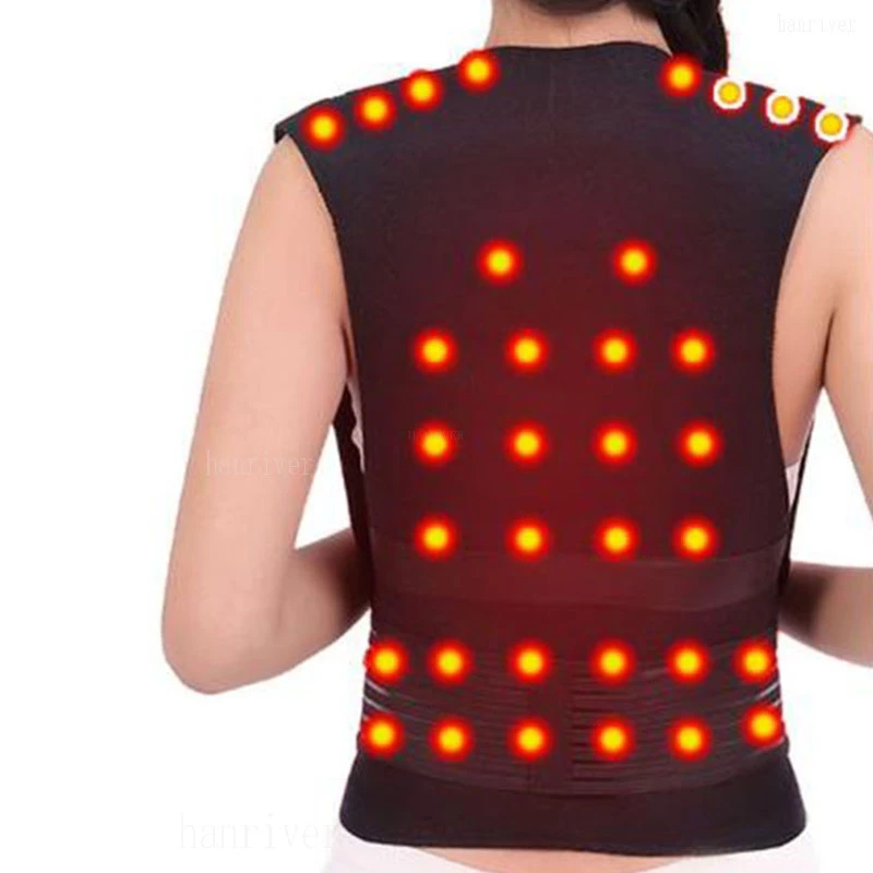 Турмалиновый самонагревающийся бандаж для поддержки пояса спины Корректор