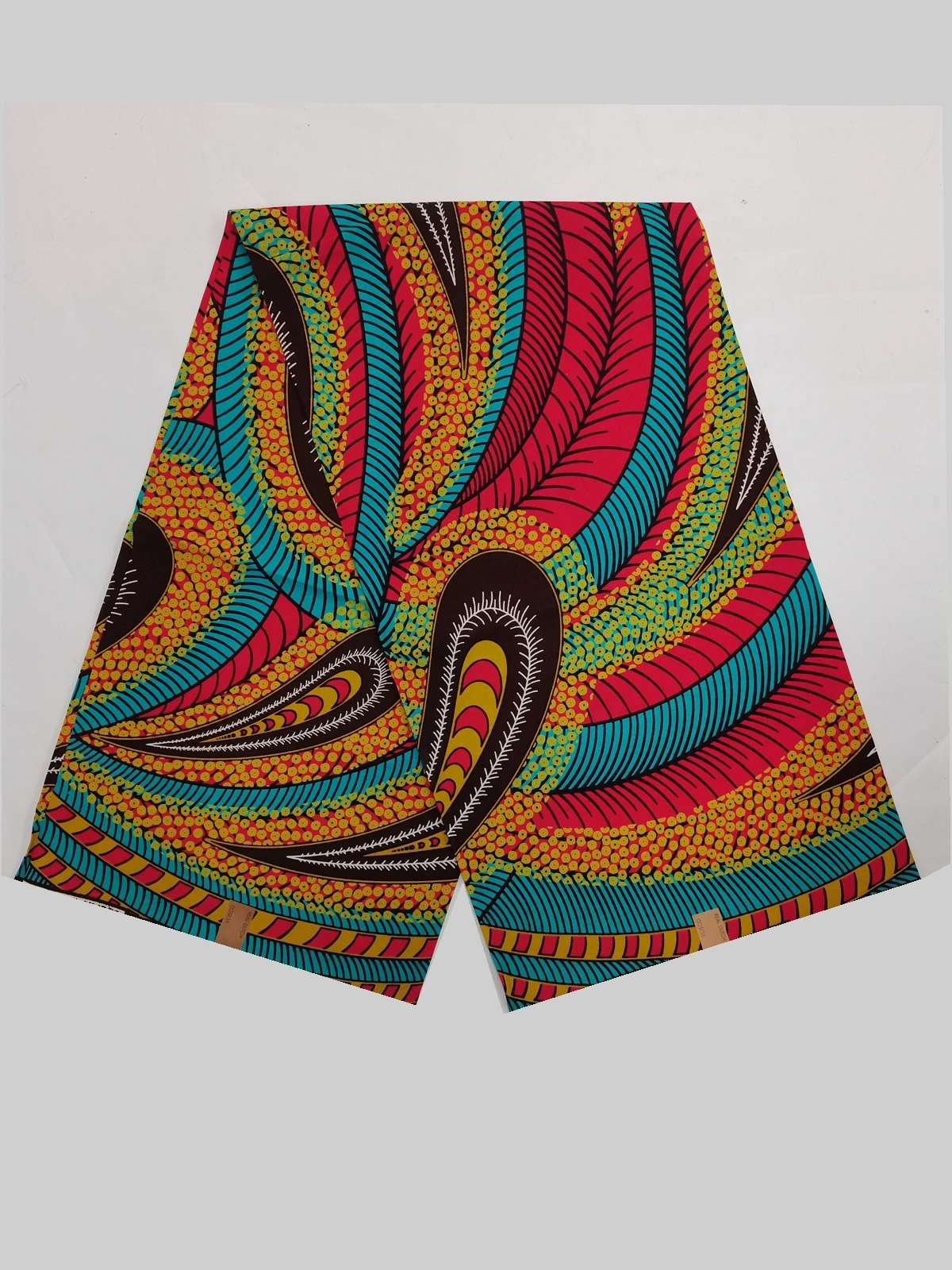 Африканская ткань с принтом Африканским воском хлопок 100% высокое качество