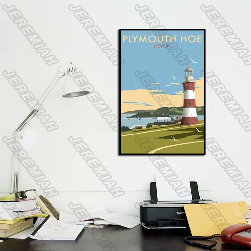 

Castle Grass White Cloud Bird Poster Nordic Style Wall Art Canvas Print Painting Modern Living Room Decoration