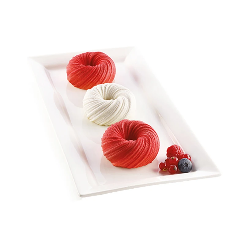 Meibum 6 спиральная форма для десертного торта силиконовая домашнего вечерние формы