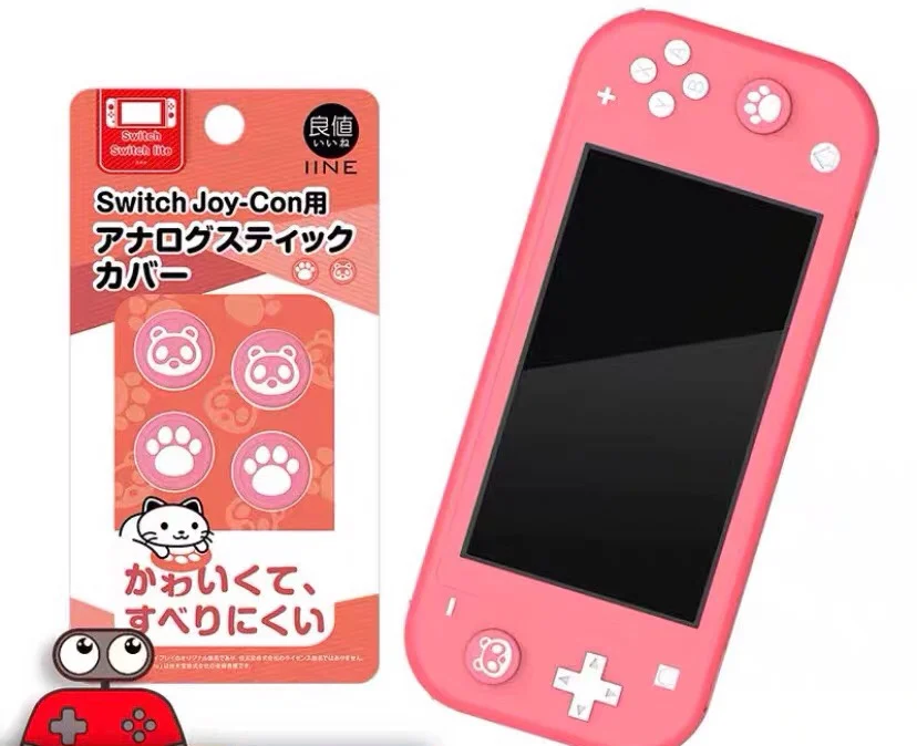 YX-02Y36 новые силиконовые перекрещивающиеся животные Joycon Gap для Nintend Switch Cap 4