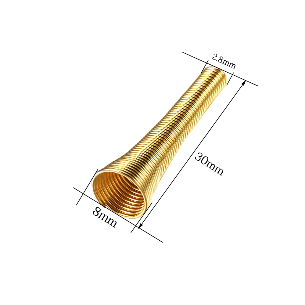 Колпачки металлические для ювелирных изделий в форме воронки 12 шт. | Украшения и