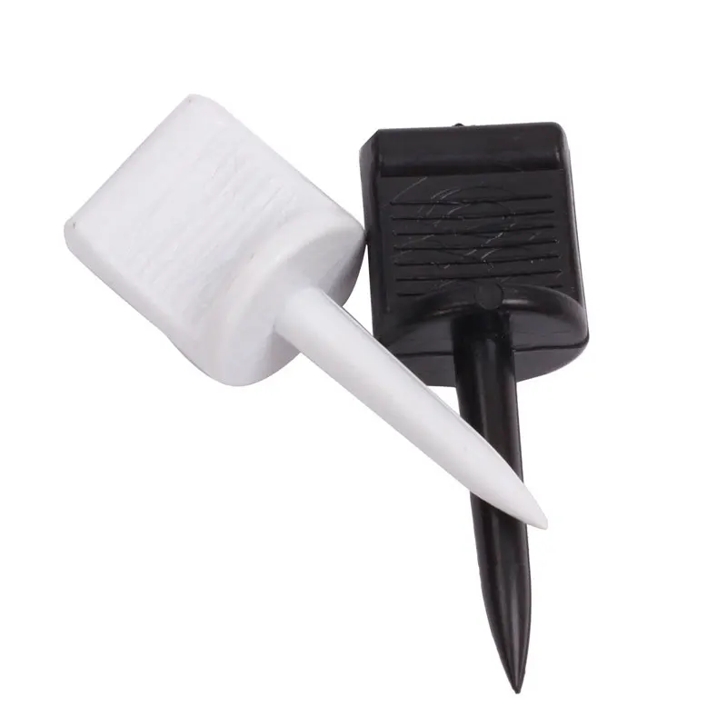 

10 шт. 5,3 см аксессуары для стрельбы из лука шпильки для стрельбы черного и белого цвета Прицельная точка для охоты на открытом воздухе