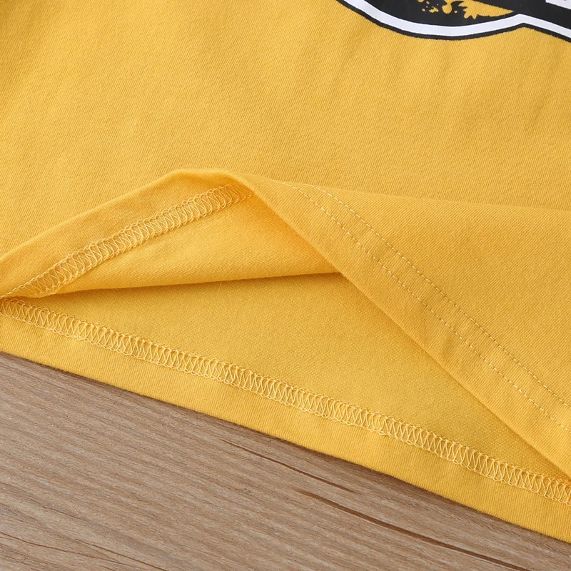 

New Kids Summer Clothes Cotton Cartoon Animal Dinosaur Letter Print Patchwork Short Sleeve T-shirt Fashion Baby Boy Clothes 1-5Y