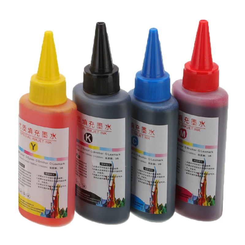 100 мл универсальные принадлежности для красителя набор чернил заправки