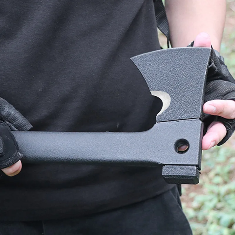 

Multifunctional Axe 7cr17mov Outdoor Fire Fighting Firewood Chopping Tactical Axe Camping Jungle Military Mountain Survival Axe