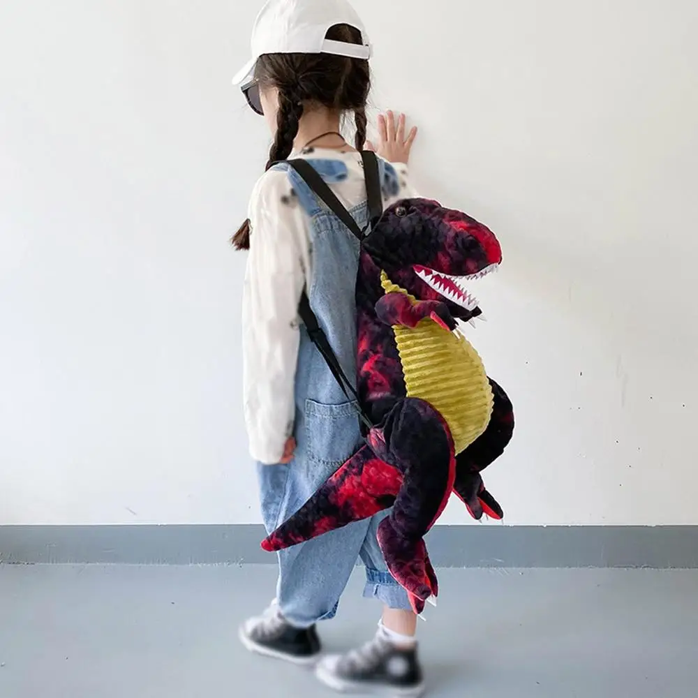 Детская сумка с динозавром новый детский рюкзак мультипликационным принтом