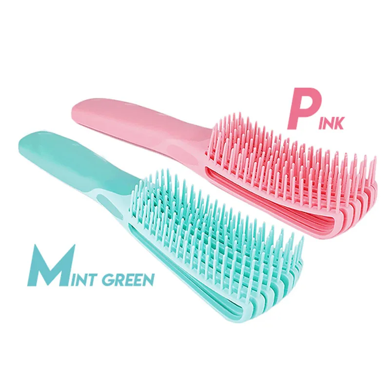 4c Hair Detangler Brush Detangling for Curly Wet Thick Kinky Adjust Scalp Massage Detangle Hairbrush | Красота и здоровье
