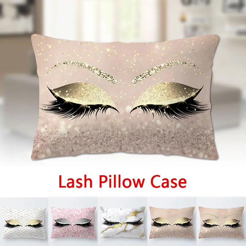 Полиэстер мягкий чехол наволочка для украшения ресниц спальни наволочки дома