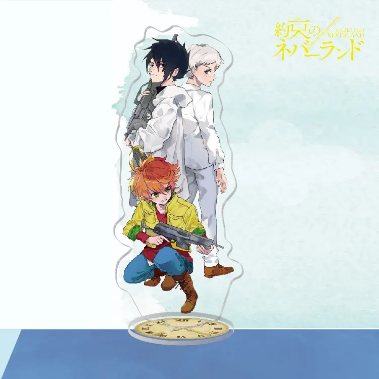 Акриловая фигурка с подставкой настольное украшение Эмма Норман Рэй значок |