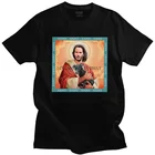 Уникальные мужские футболки John Wick, мягкие хлопковые футболки, необычные футболки с коротким рукавом в стиле Святого Джозефа и парабеллума