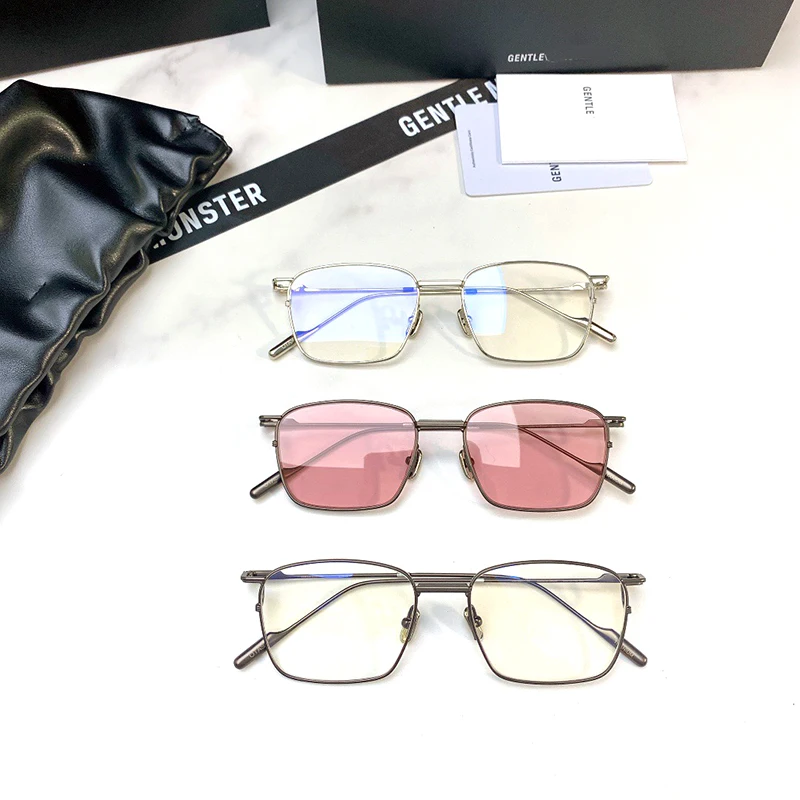 

2021 GM brand optical Eyeglasses frames GENTLE OTAS Sun glasses UV400 Women Men Eyewear Frames Myopia Prescription Eyeglass