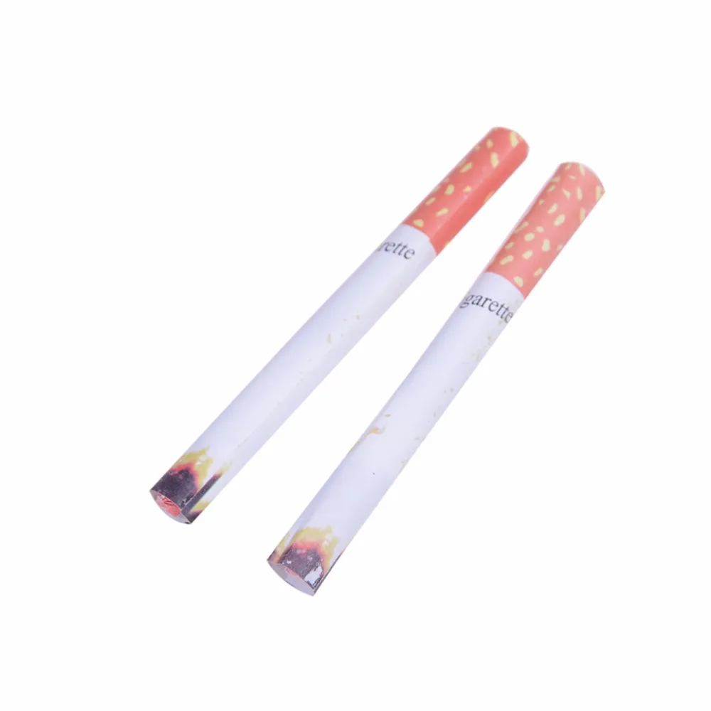 

Joke Prank Magic Novelty Trick 2 Pcs Fake Cigarettes Fags Smoke Effect Lit End Fancy Gift For Sale Funny Toy Practical Jokes