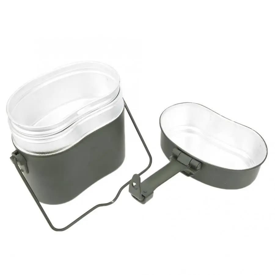 Походная посуда из алюминия для кемпинга походная Военная Ланч-бокс чаша походов
