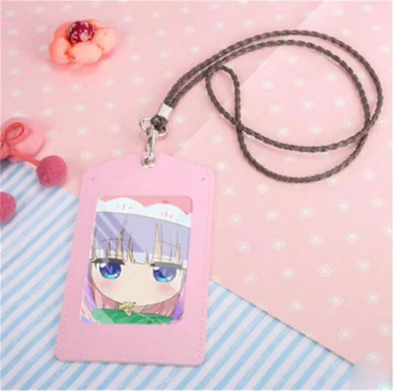 Аниме Кобаяши сан Чи нет горничной Дракон Канна Косплей ID держатель карточек