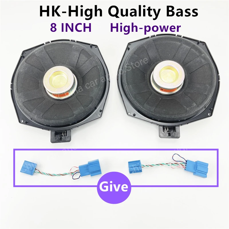 

Динамики с сабвуфером для BMW E60, E61, E65, E66, E82, E87, E90, E91, E92, E93, 8 дюймов