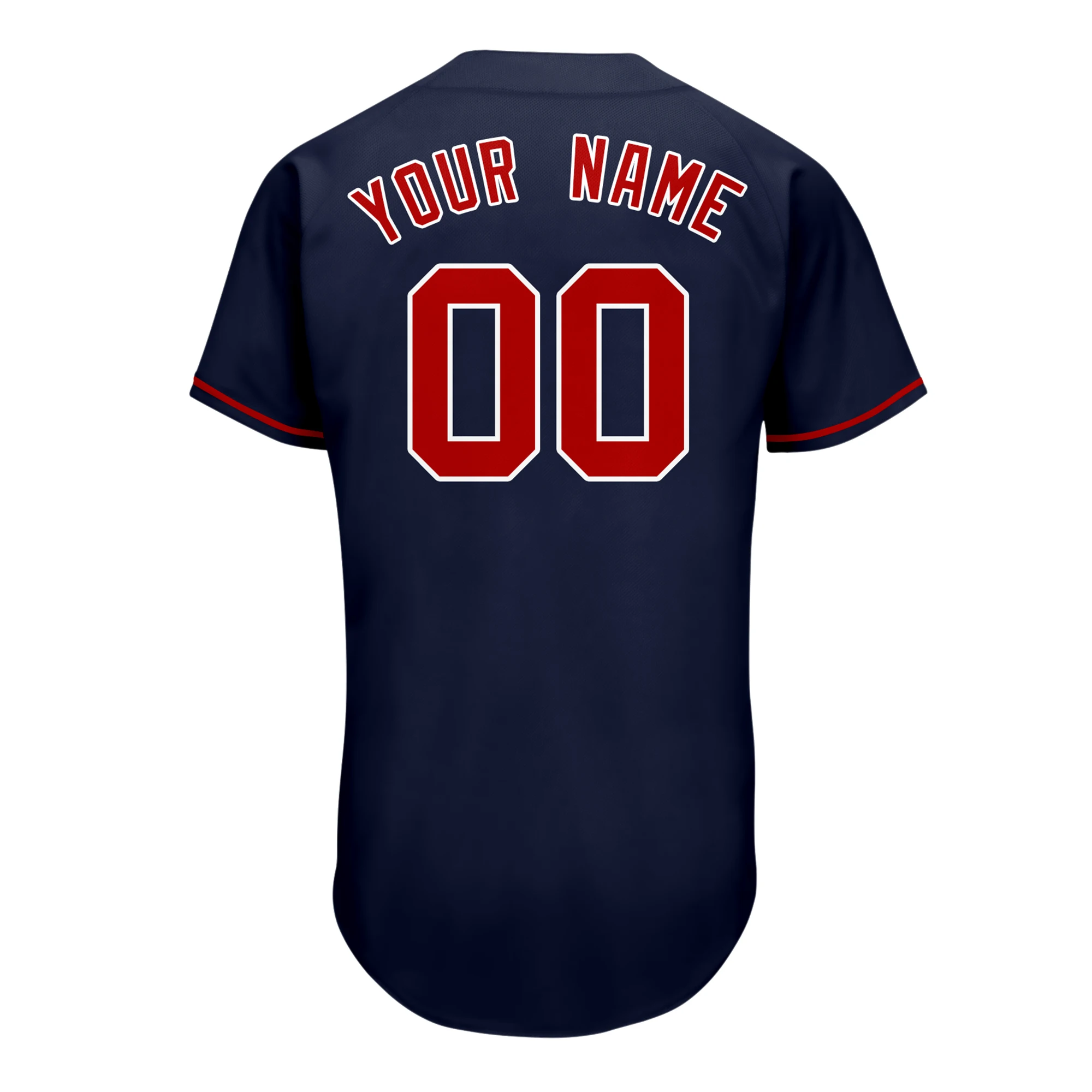 Personalized Custom Baseball Shirt Sublimation Stitched Team Name Number Baseball Jersey Outdoor Softball Game Training Men/Kids