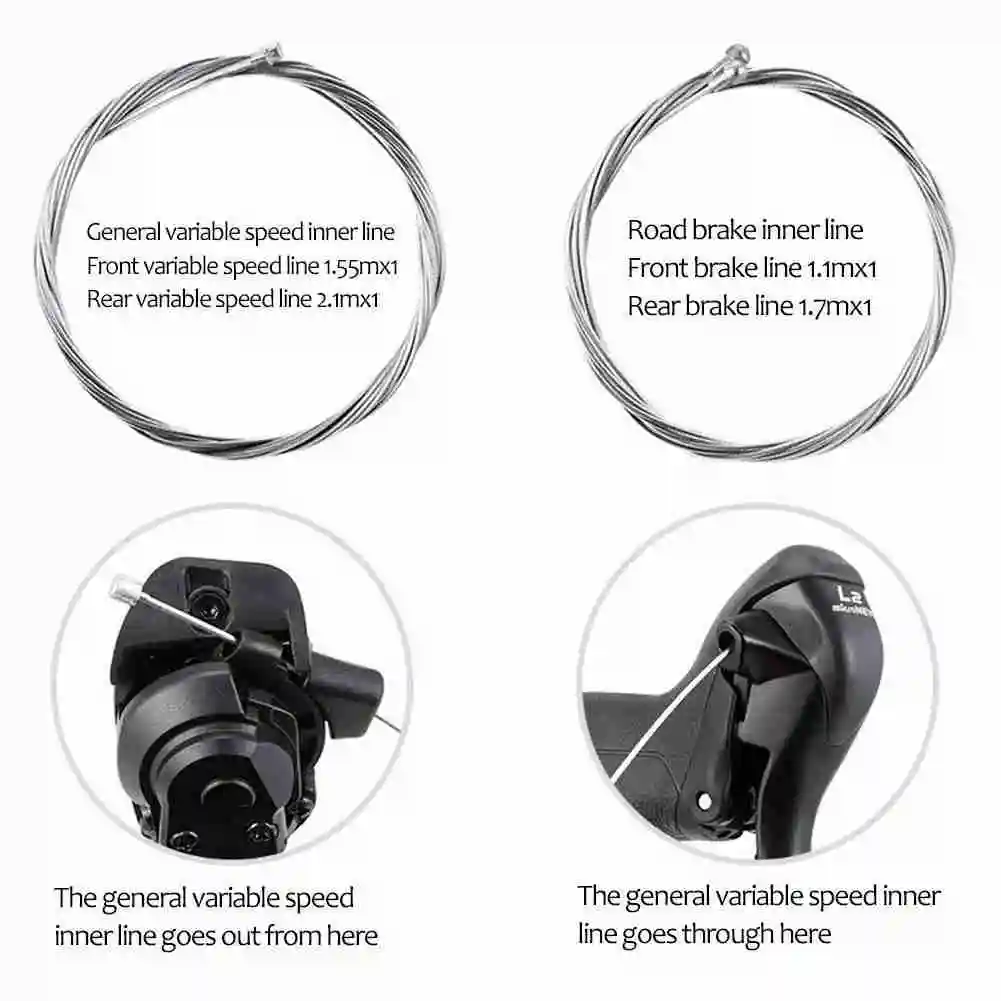 

Cycling 7/8/9/10/11 Speed Shifter Bicycle Dual Control Lever For 22.2-23.8mm Handlebar Derailleur Bicycle Road Shift Levers I7F5