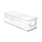 Органайзер для холодильника Bins, прозрачные банки для фруктов, контейнер для хранения с ручкой для морозильной камеры, органайзер для кухонных аксессуаров