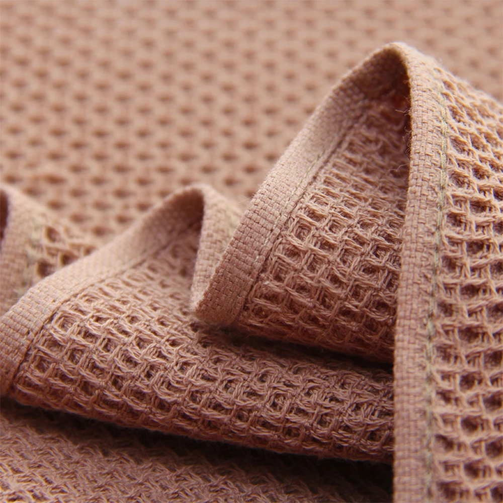 1 шт. тонкое полотенце для рук с Сотами ванной спортивное лица маленькое 100%