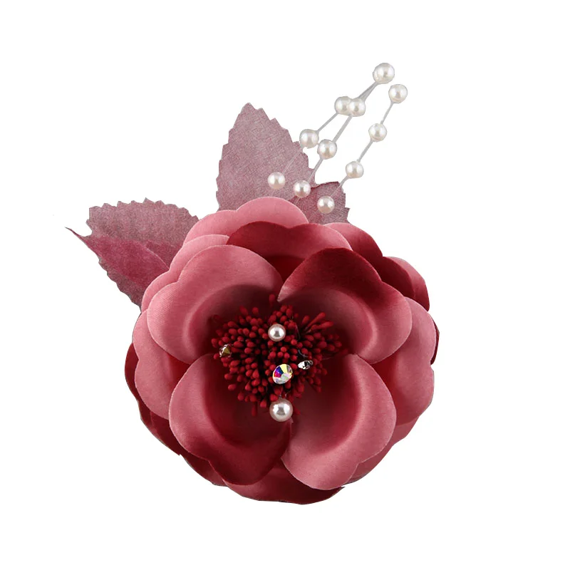 Классическая Брошь Модные Винтажные заколки из ткани для женщин