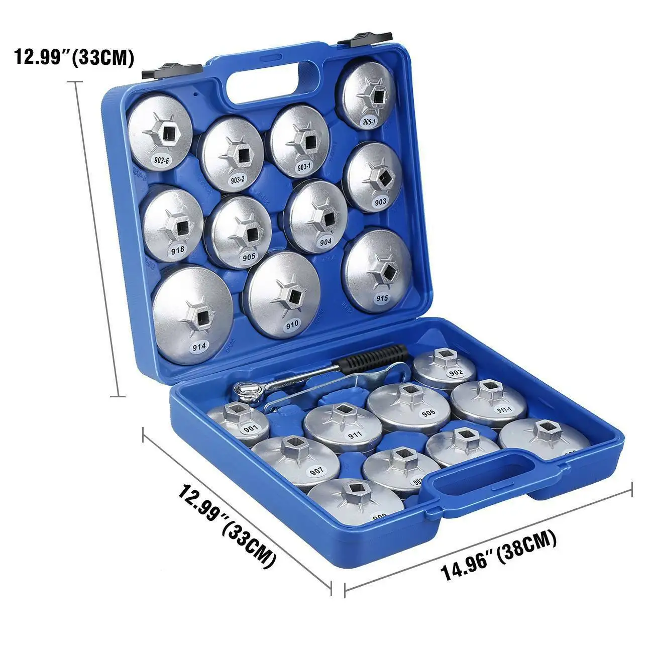 Чехол для гаечного ключа и масляного фильтра Samger 23 шт. набор инструментов замены