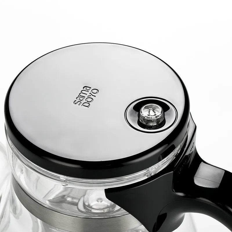 

High Borosilicate Glass Teapot Infuser 600ML Elegant Pot Blooming Flower Tea Set Teapot Glass Brewing Milk Oolong Tea