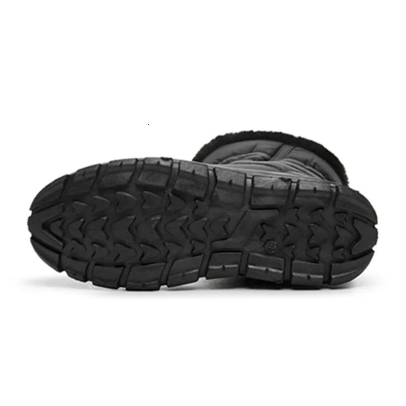 

Winter Warm Woman Shoes Mid-Calf Female Snow Boots Classic Black Zipper Cotton Footwear Comfortable Non-slip Autumn Boots