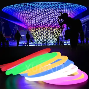 Неоновый светодиодный ленточный светильник 360 Круглый AC 220V Гибкая неоновая трубка SMD 2835 120Ledm IP67 Водонепроницаемый веревочный светильник уличные украшение гирлянды