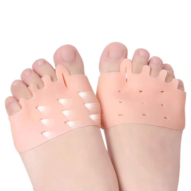 Силиконовые подушечки для передней части стопы облегчения боли в обуви стельки