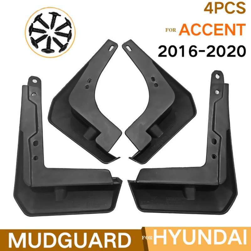 

Брызговики для Hyundai Accent 2016 2017 2018 2019 2020