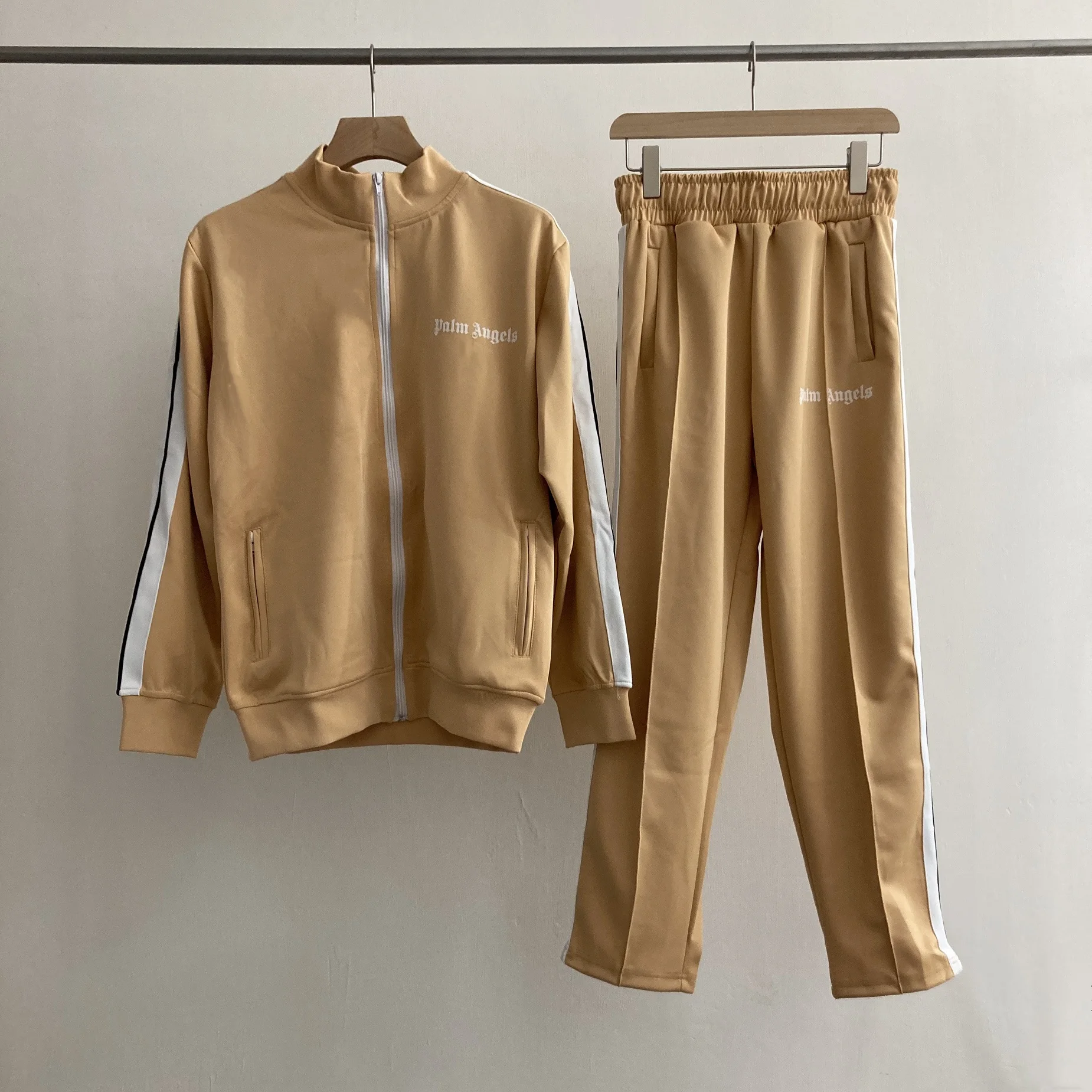 

Palm Angels leisure sports classic retro men women couple suit 48123486