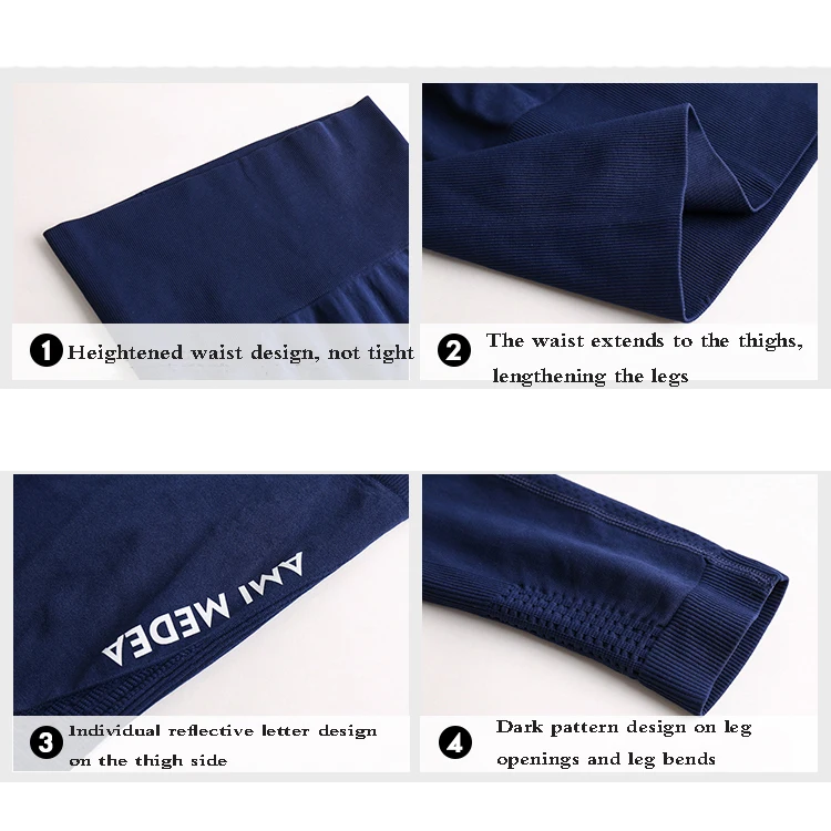 

Sport Legging Women Fitness Gym Slim Sexy Seamless Yoga Pants High Waist Workout Clothes Push Up Running Tights Leggings