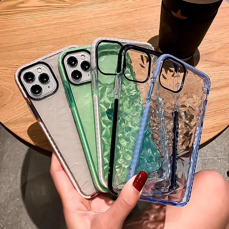 

Phone Case For iPhone X XR Soft TPU Transparent Case Shockproof Clear Cover For iPhone 12 12Pro Max 11Pro 12mini XS Max 7 8 Plus