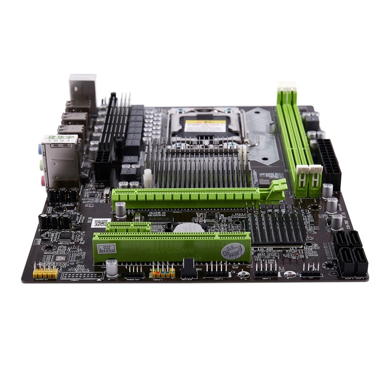 JIAHUAYU X58 Pro ПК настольный компьютер игровая материнская плата LGA 1366 разъем USB2.0 DDR3 DIMM