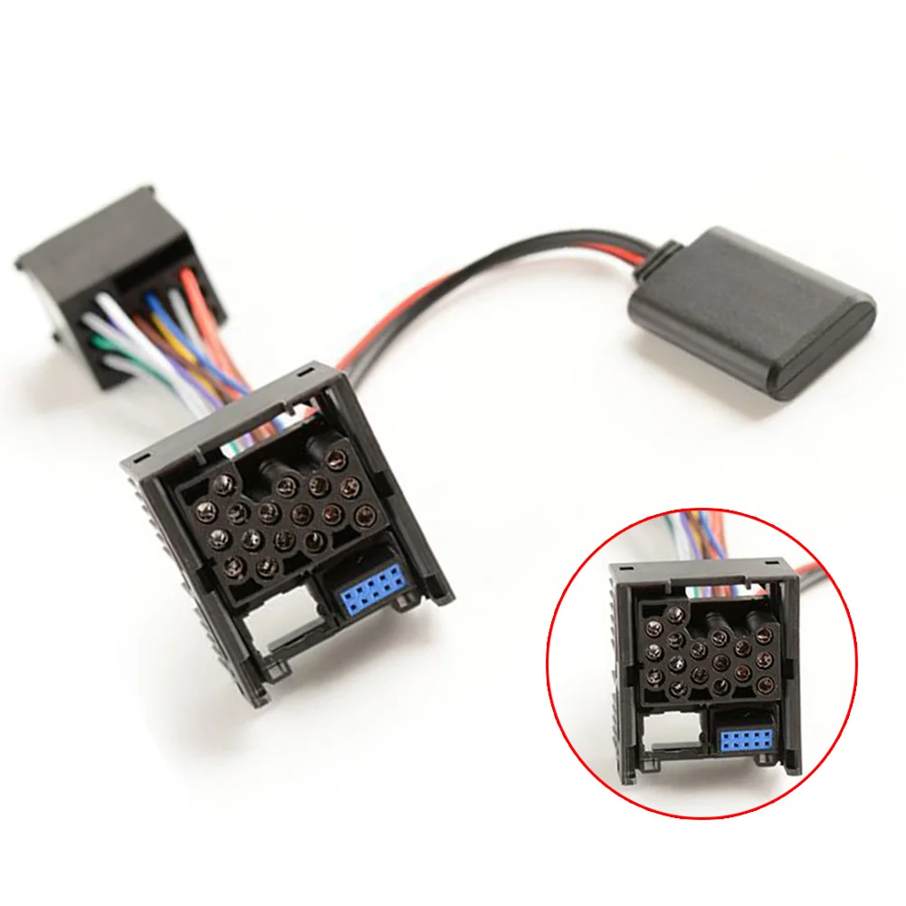 Аудиокабель JieRui BT 5908 Bluetooth Большой Штекер адаптер 10 pin для BMW E46 320i 323i 325i