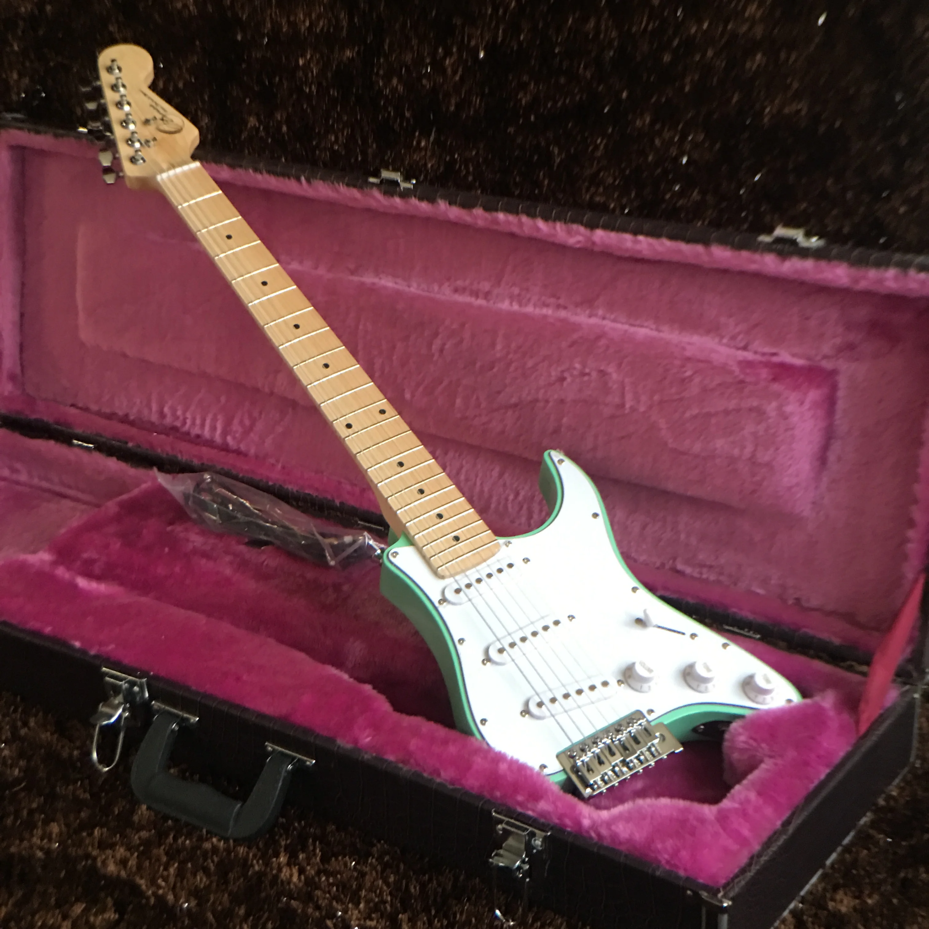 Фабрика OETNEE 2019 синяя ST гитара для путешествий Бесплатная доставка|Гитары| |