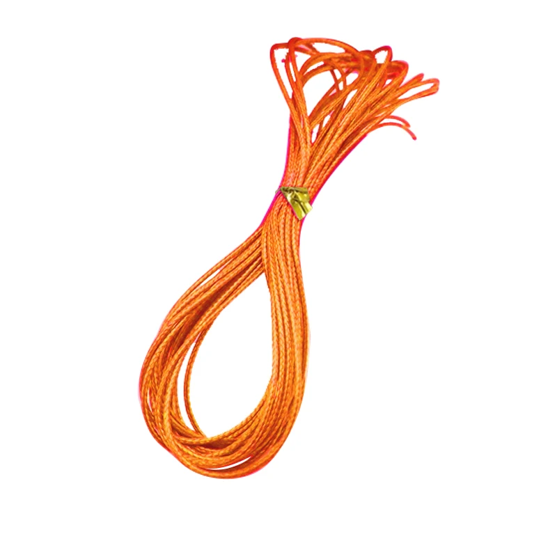 1 мм корейская веревка 4 м Вощеная Веревка бусины с отверстиями браслеты трос