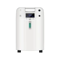 ce approved cheap medical portable 5l oxygen concentrator with one bottle