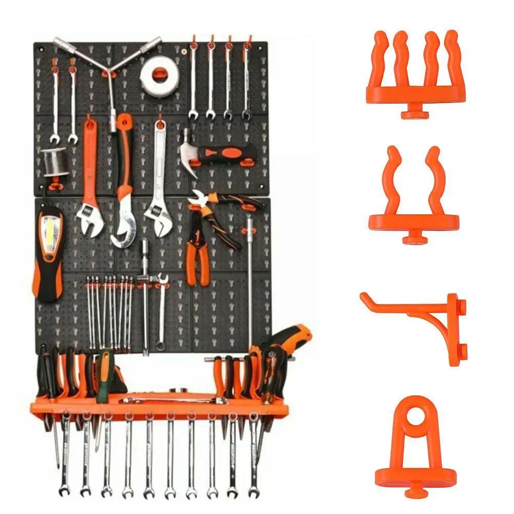 

Tool Workshop Storage Hook Plastic Wrench Organizer Tray Sockets Storage Tools Storage Board Hook Hardware Spanner Holders